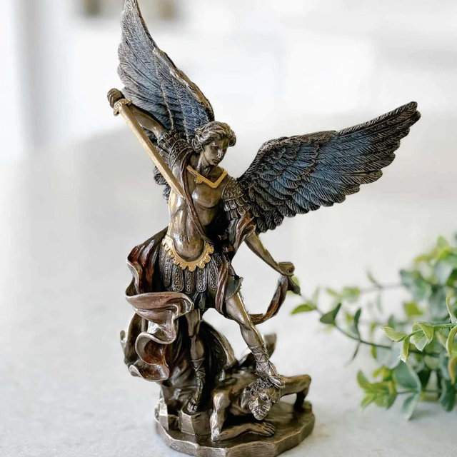 St. Michael the Archangel Statue - Bronze