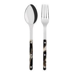 Bistrot Dune Black Shiny Serving Set