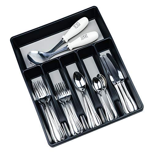 LIANYU 2 Pack Camping Travel Silverware Set, Portable Utensils