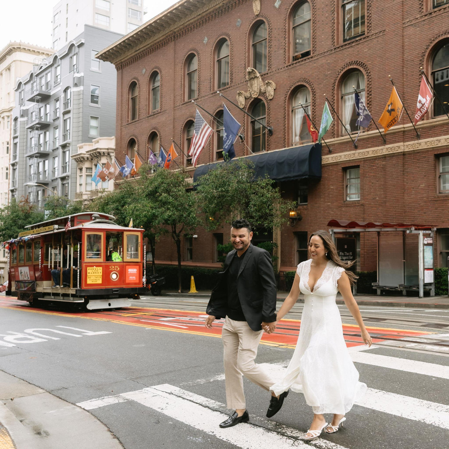 Jessica and Marco love living in San Francisco & riding the cable car