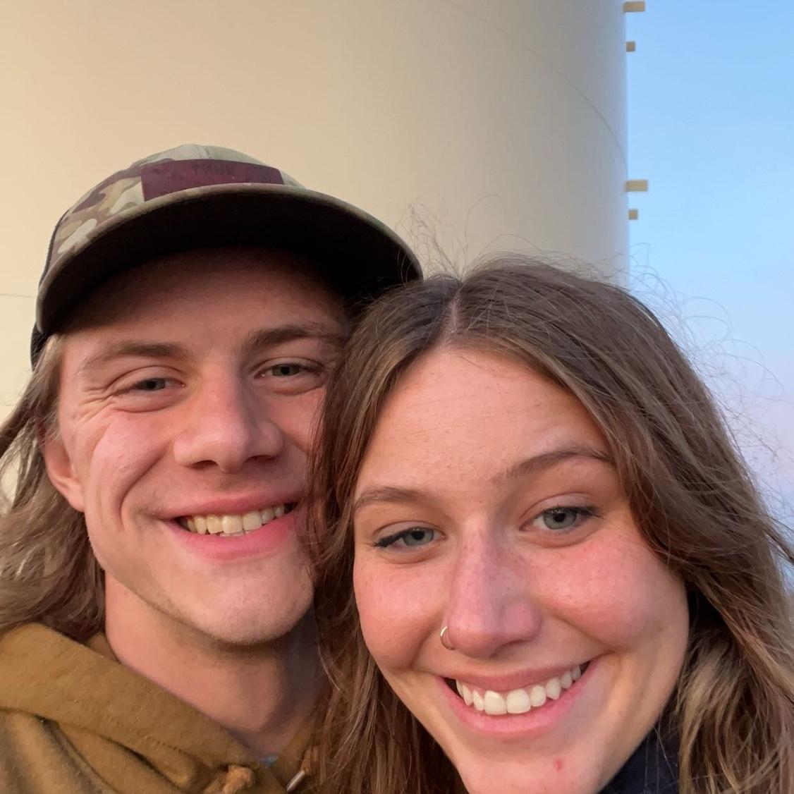Kate went to visit Daniel again a few weeks later! We loved watching the sunsets behind his house!
