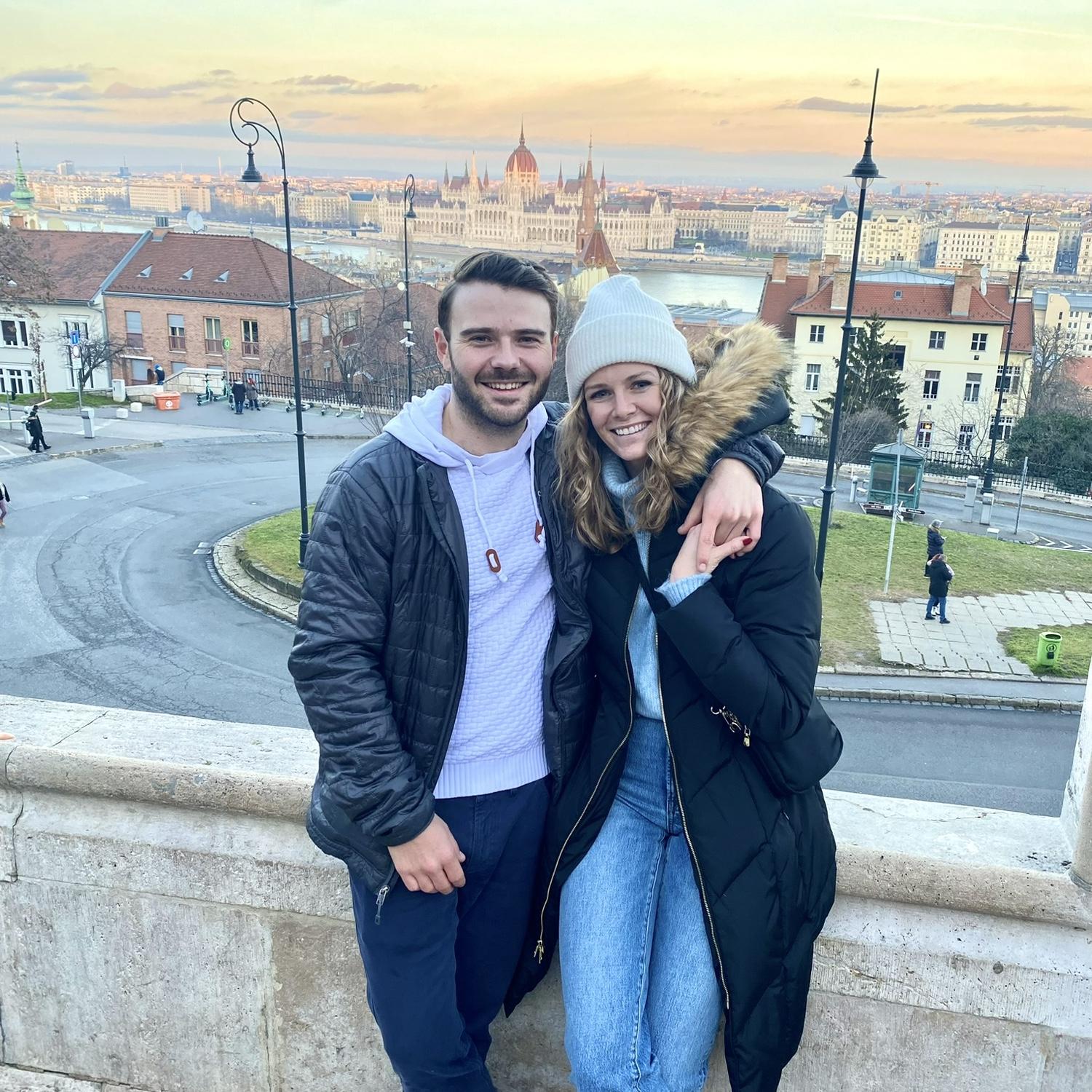 Sunsets in Budapest