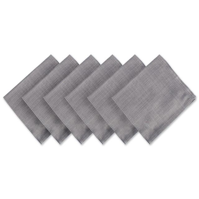 DII Variegated Napkin, Set of 6, Gray