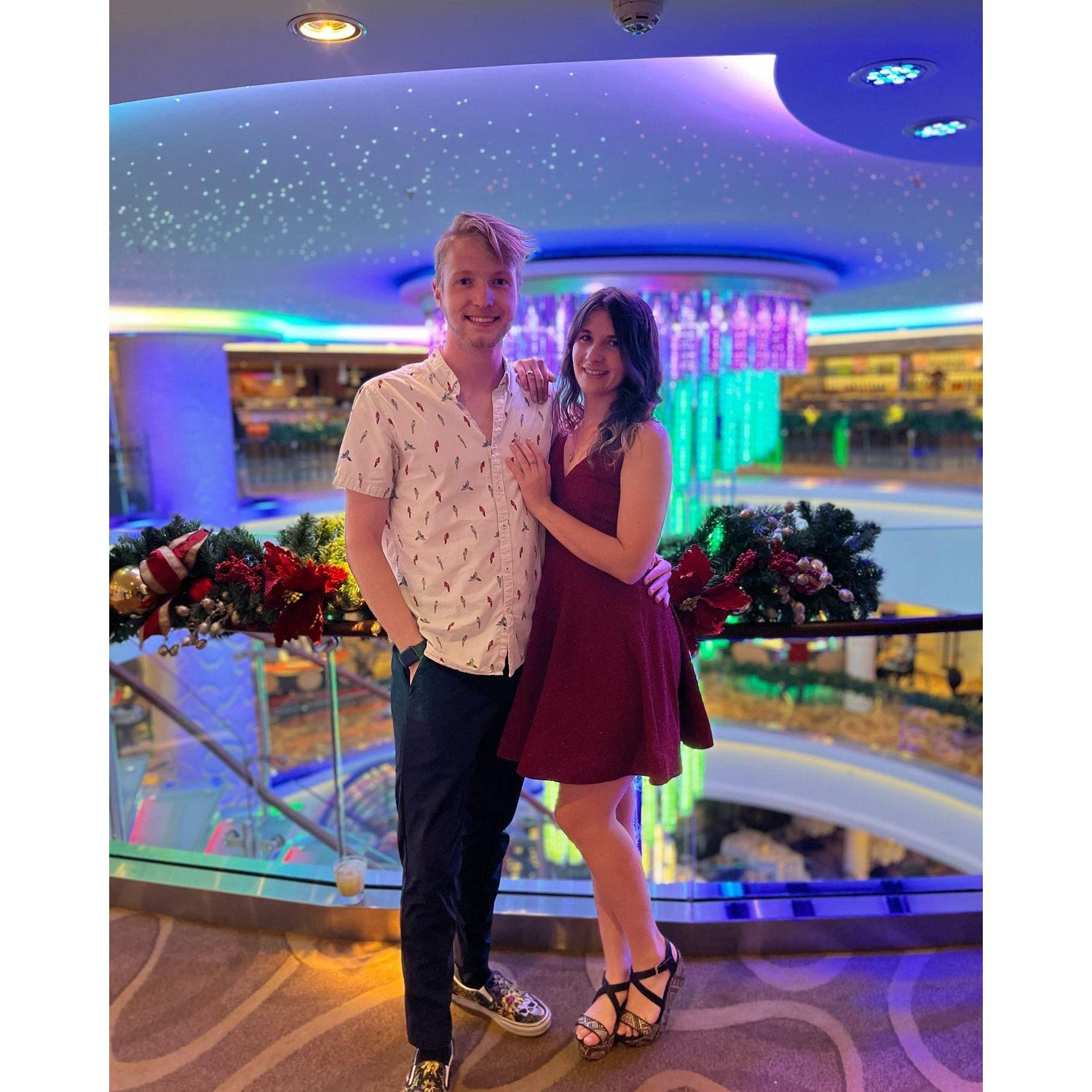 We took our first cruise together in 2021!