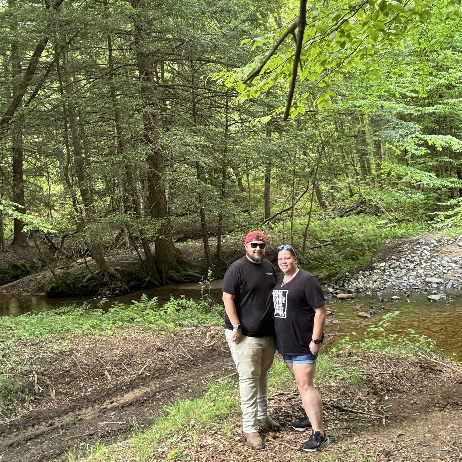 Visiting family farm in Pennsylvania