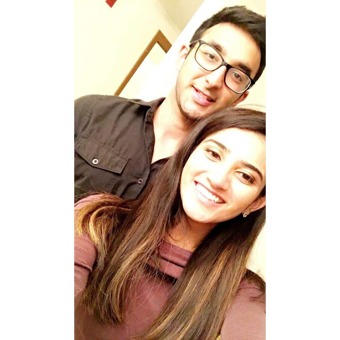 Our first picture together- August 2017