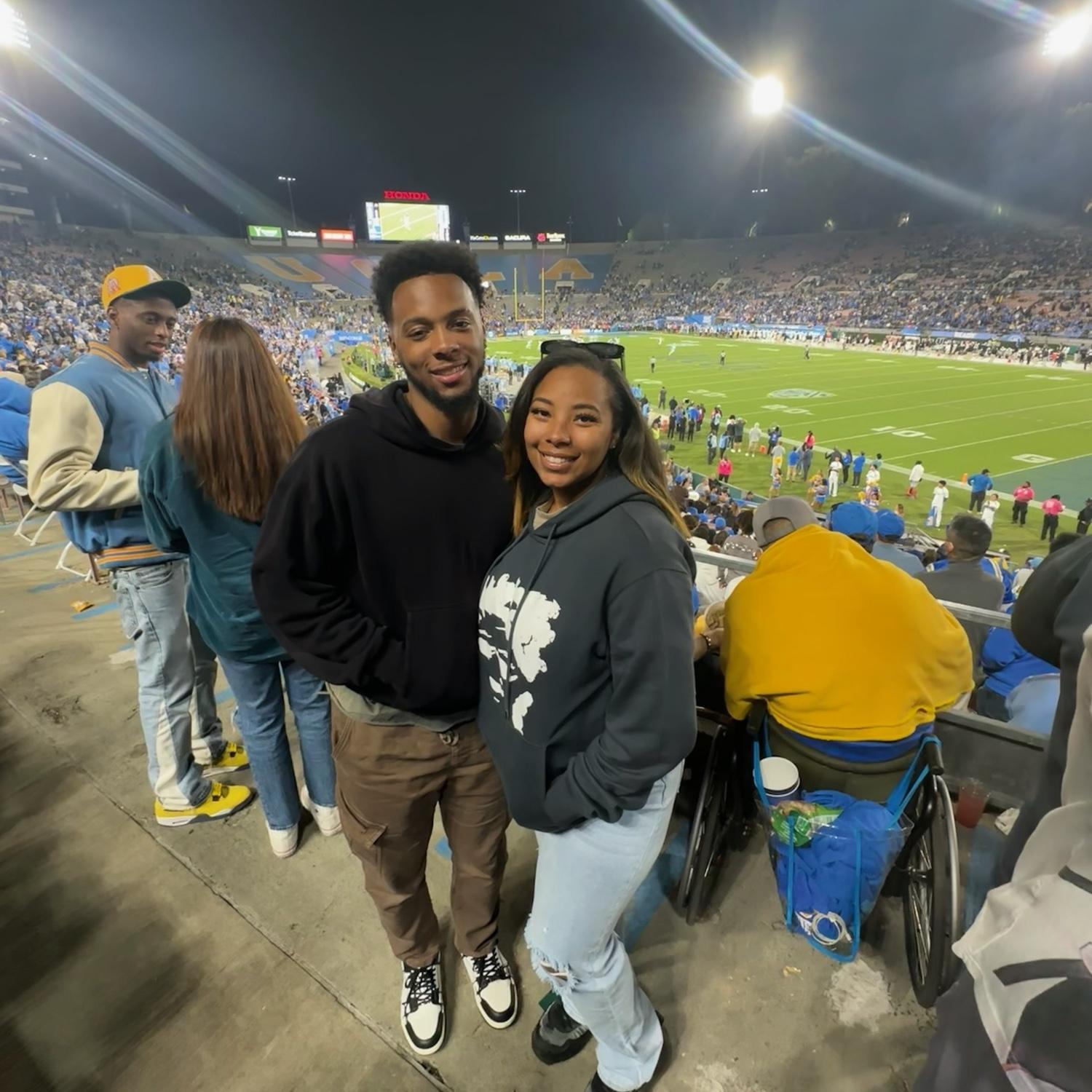 UCLA vs COLORADO. Got to see Deon Sanders Coach his son!!
