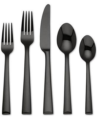 Colebrook Black 5-Pc. Place Setting
