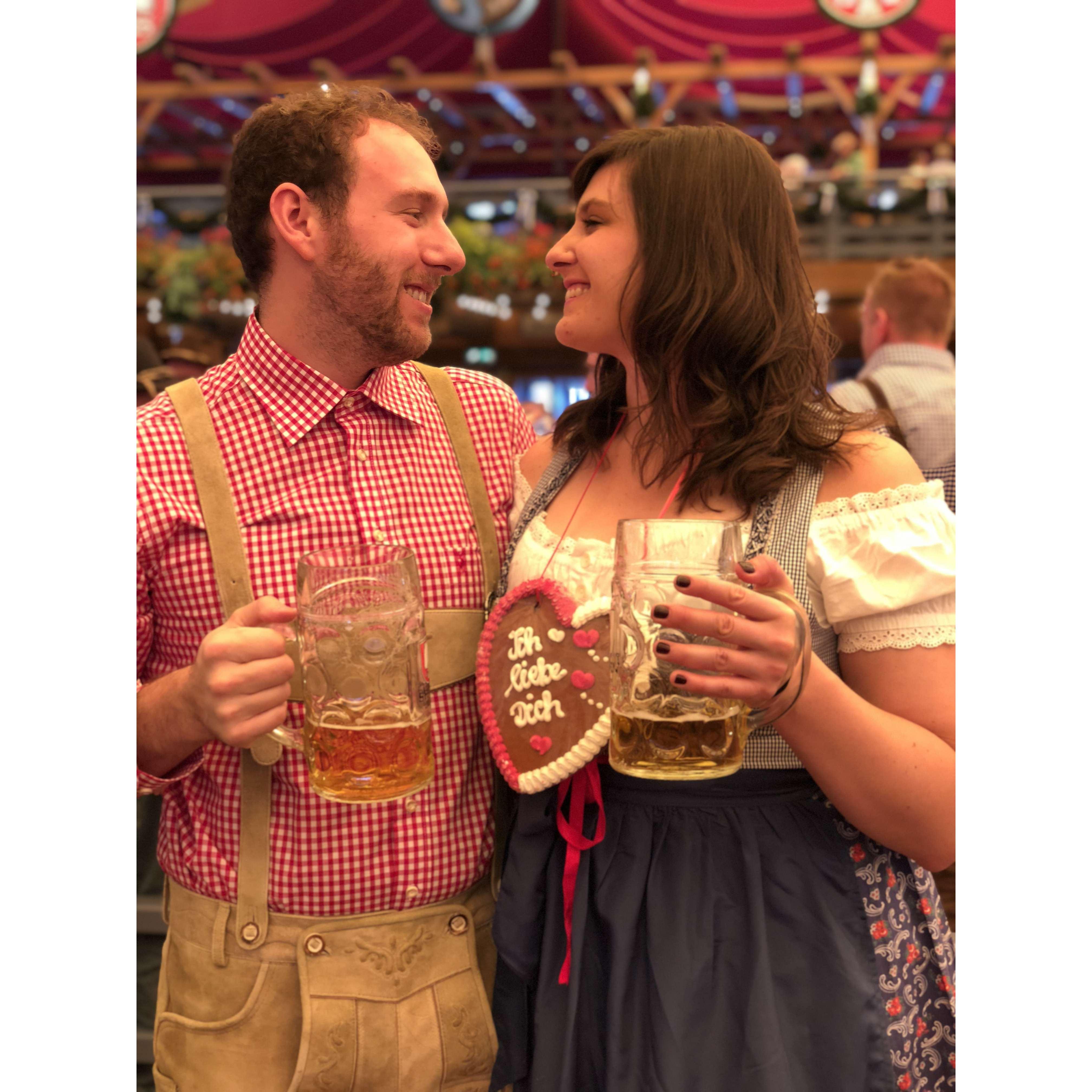 Oktoberfest in Munich in 2018