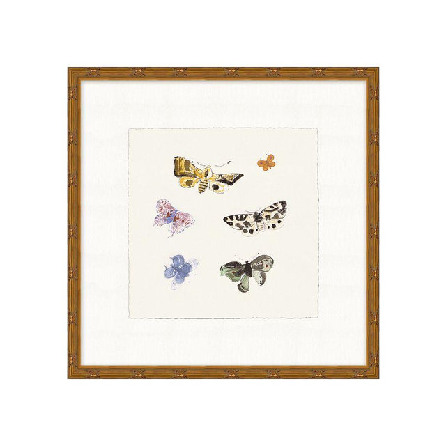 Butterfly Flurry 4 18x18