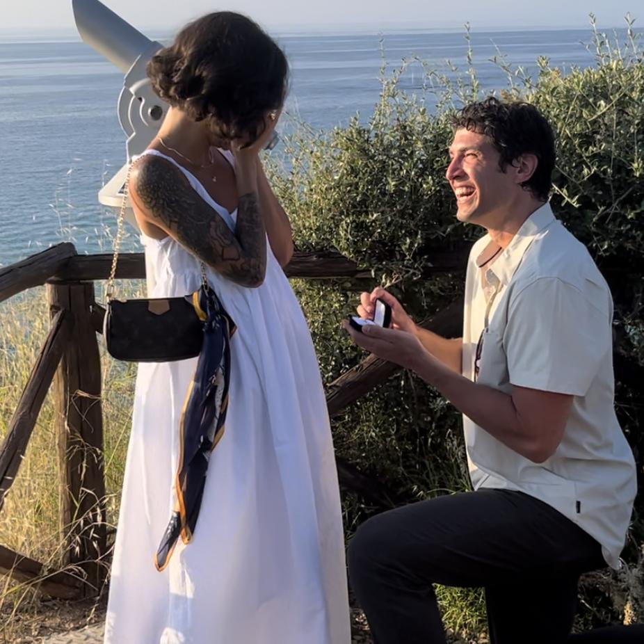 In the garden of Santa Maria dell'Isola in Tropea, Italy. ❤️ June 28, 2023