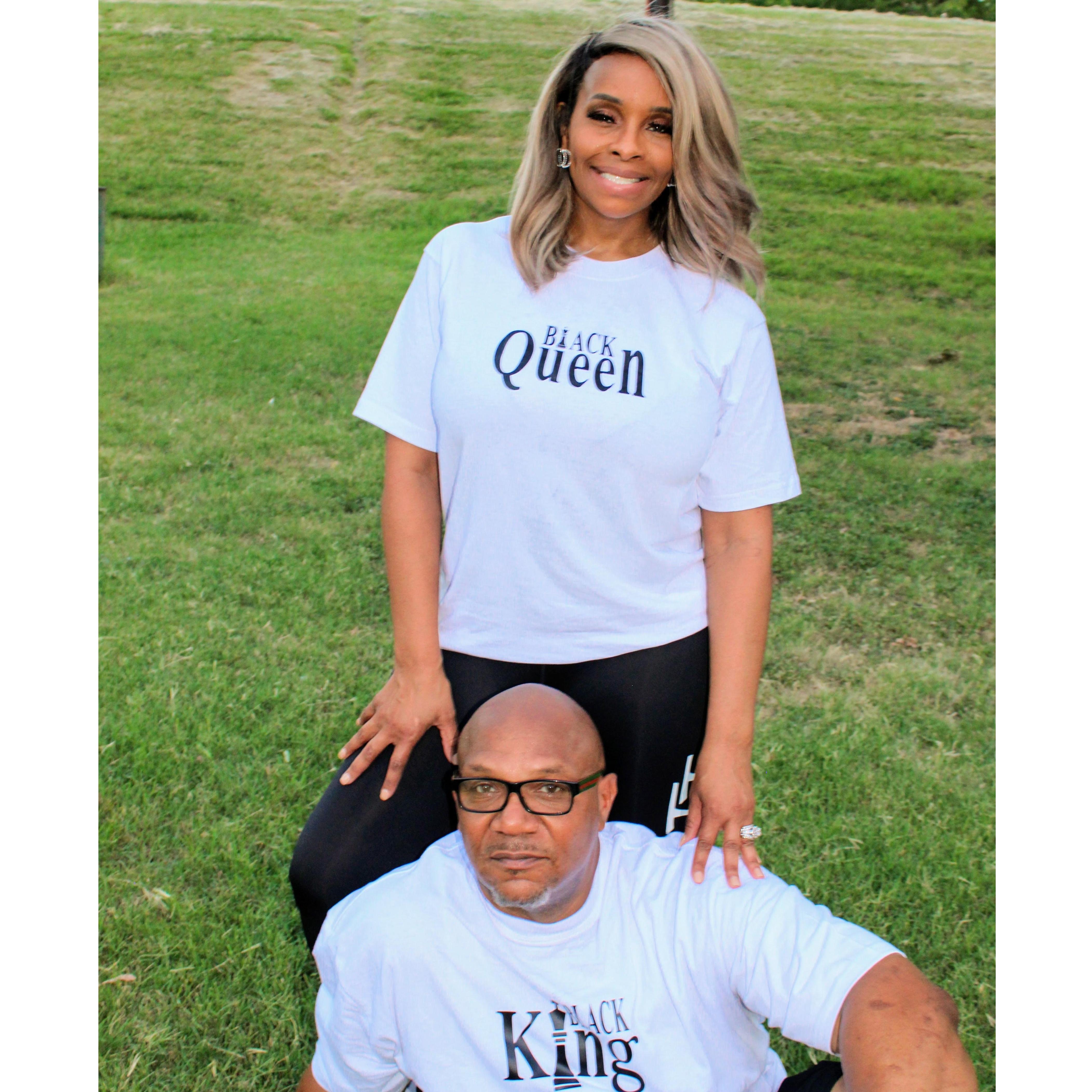 A KING is not complete without his Queen!