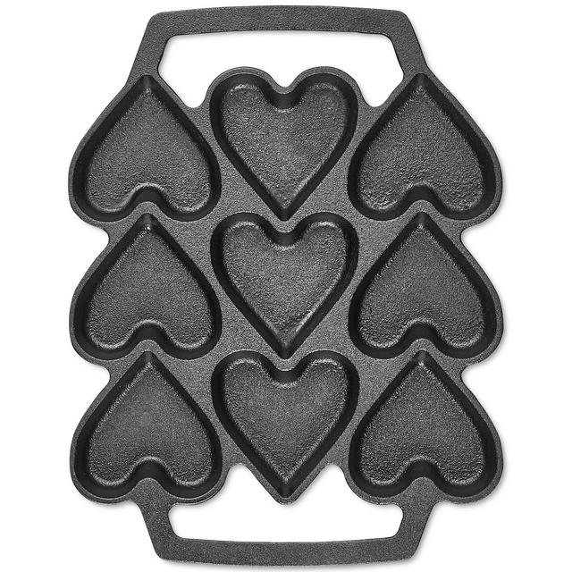 Martha Stewart Collection Cast Iron Heart Pan, Created for Macy's