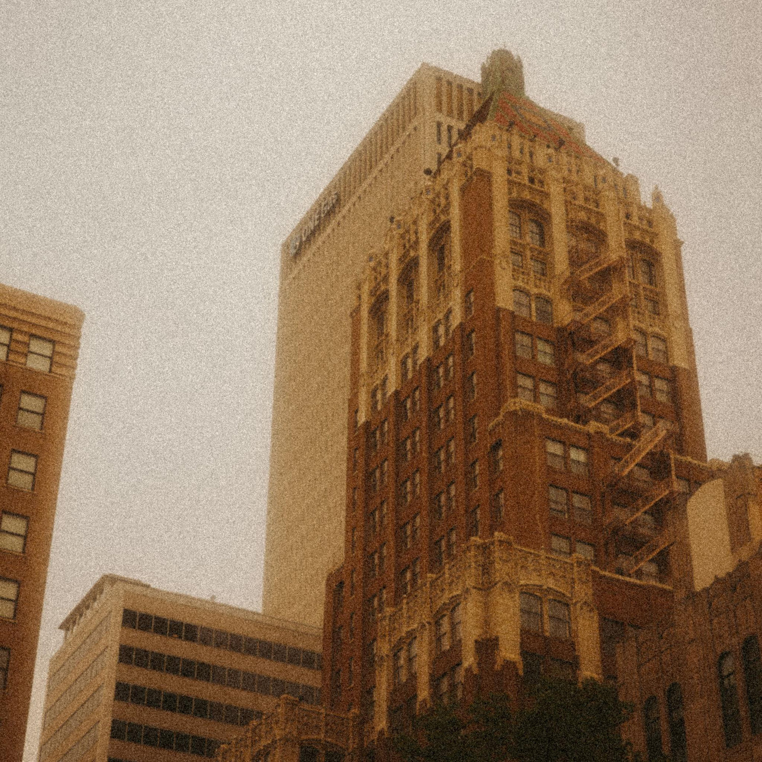 Tulsa sky line... the city where our love grew.