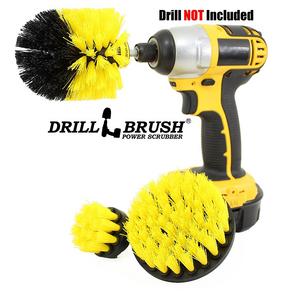 Drillbrush Bathroom Surfaces Tub, Shower, Tile and Grout All Purpose Power Scrubber Cleaning Kit