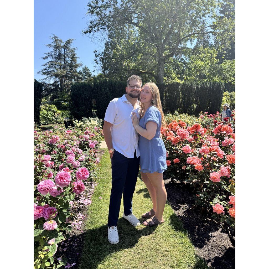 The day we got engaged!