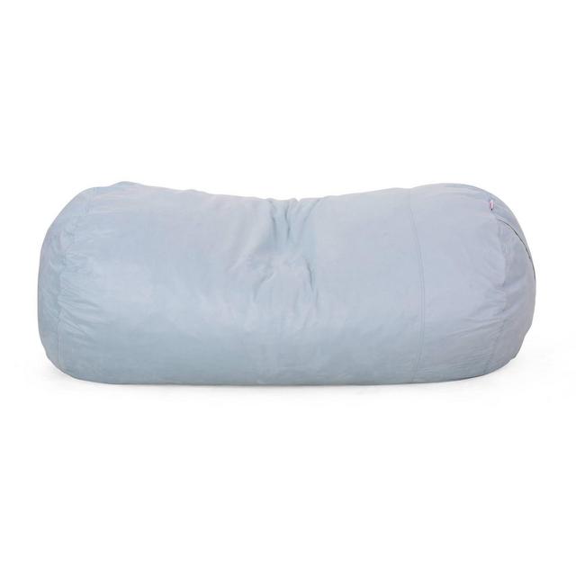 8' Liberty Modern Microfiber Pastel Bean Bag Sea Foam Teal - Christopher Knight Home