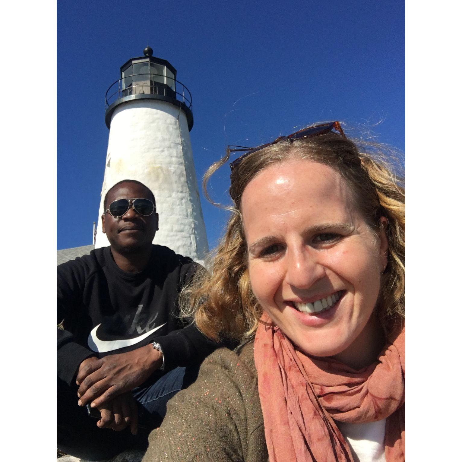 Finding all the lighthouses of Maine