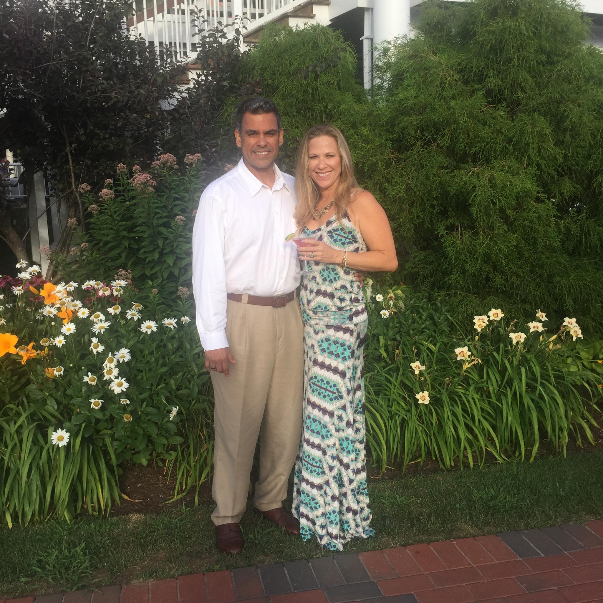 Kristen's brother Mike's wedding in Hampton, NH