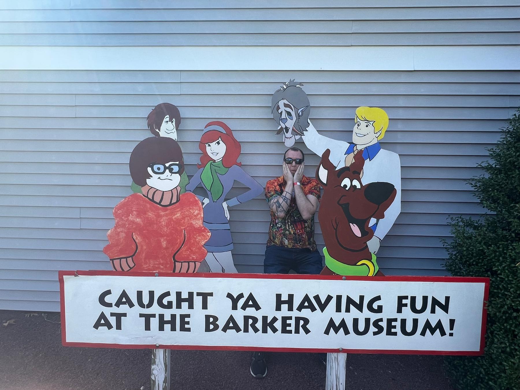 At the Barker Character, Comic, and Cartoon Museum, Cheshire CT