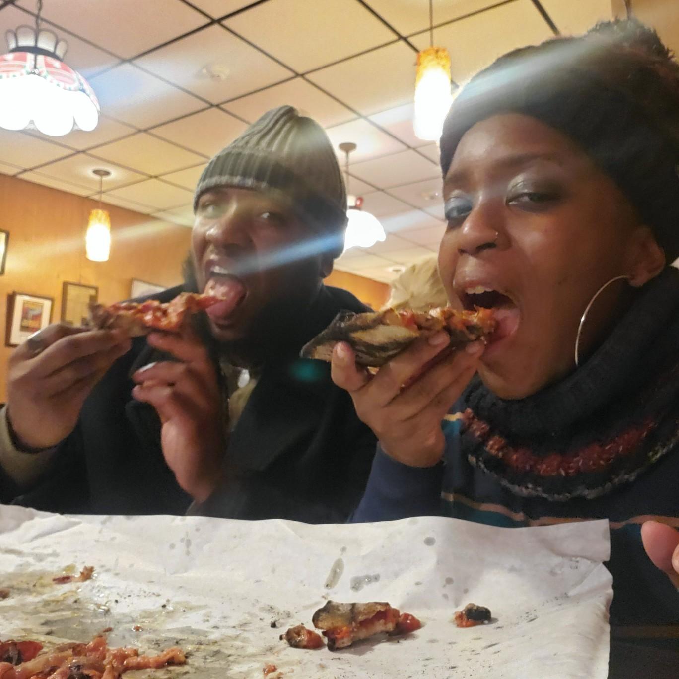 Trying new foods together is our favorite thing 😋 😍 - New Haven, CT