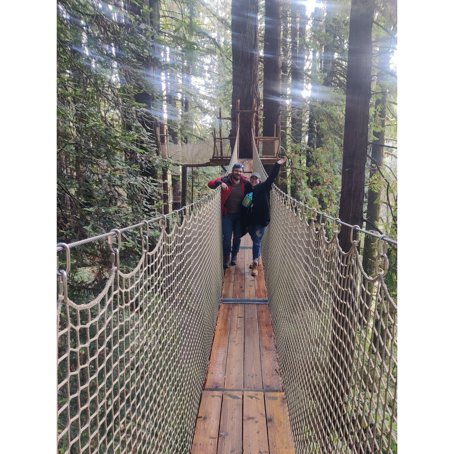 Playing in the CA Redwood Forest