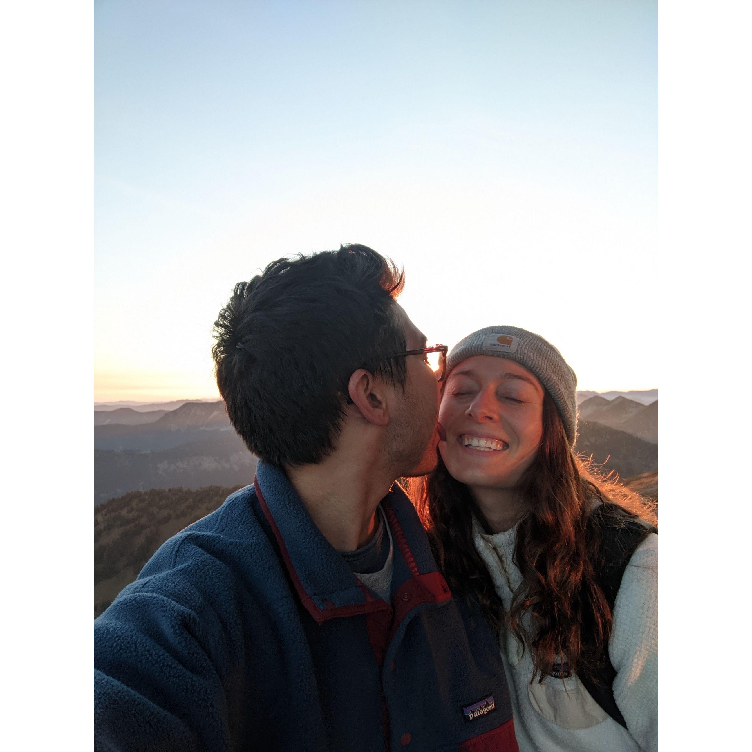 Hiking in Mt. Rainier