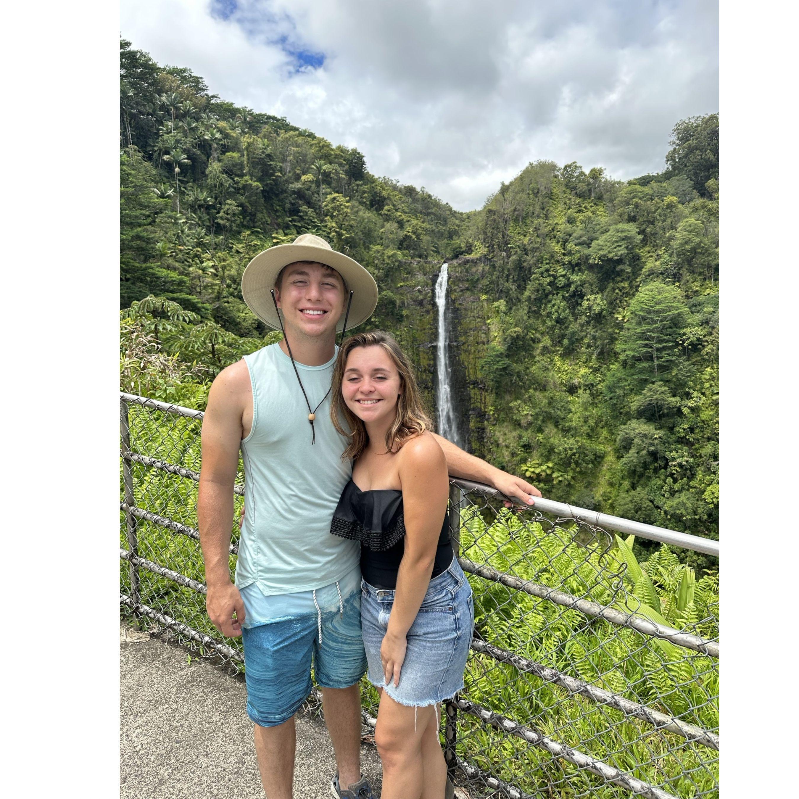 I love the Big Island and to share that with Nick was wonderful.
