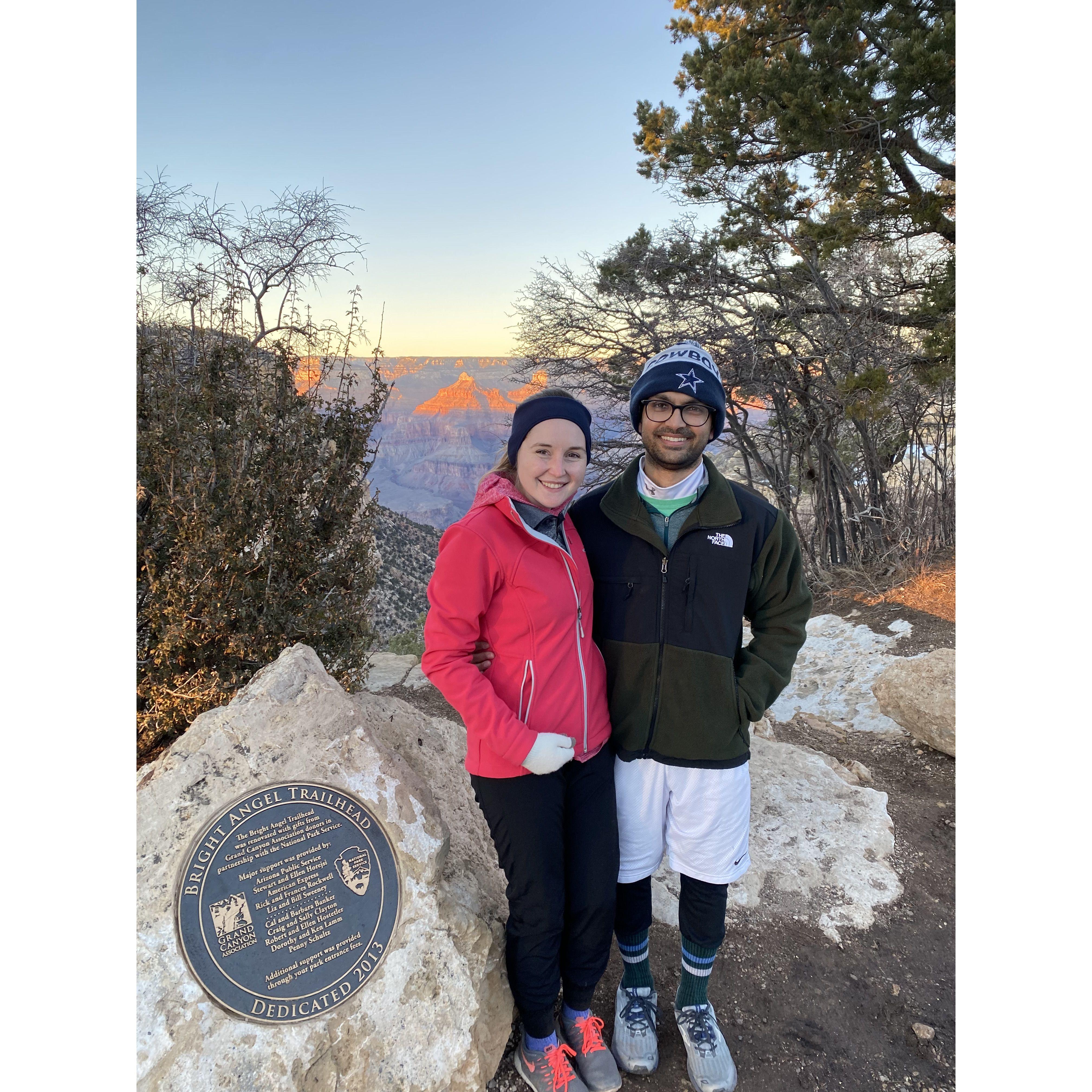 We hiked the Grand Canyon! (and trauma bonded)