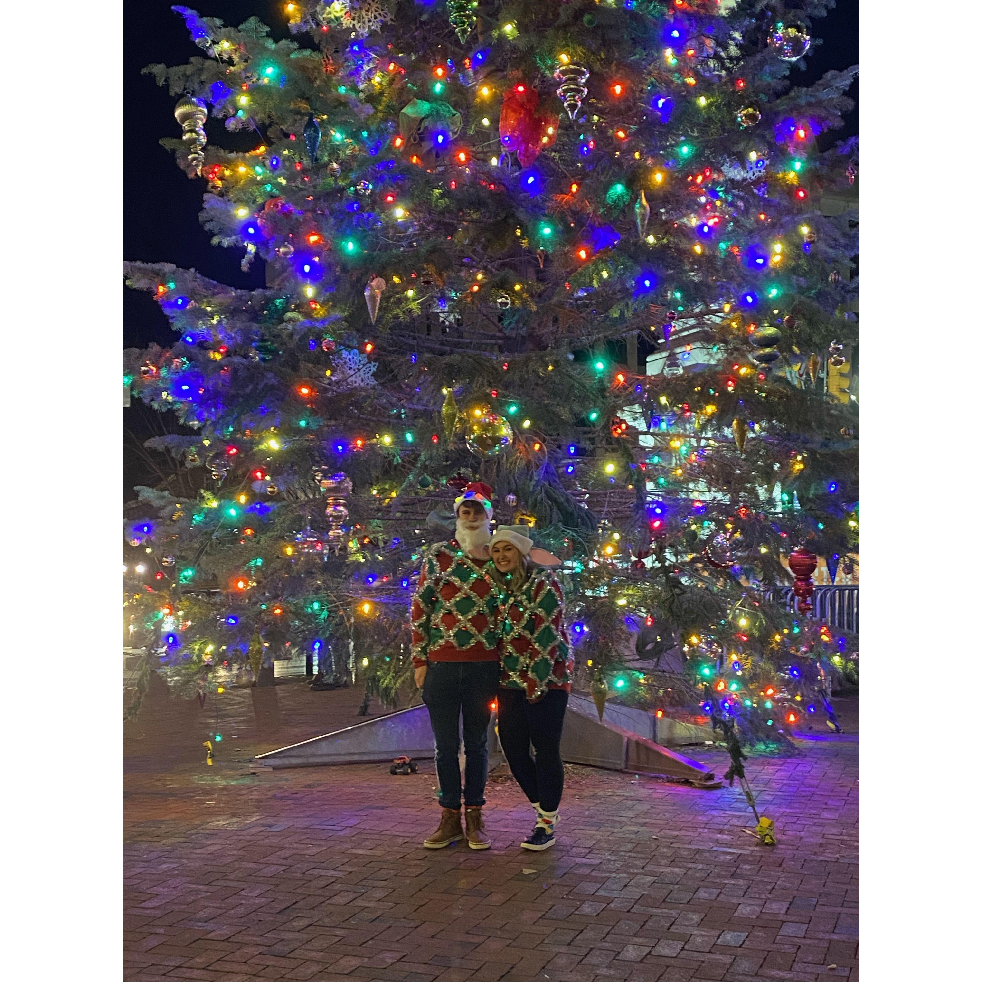 Santa Stumble in Lancaster City.
