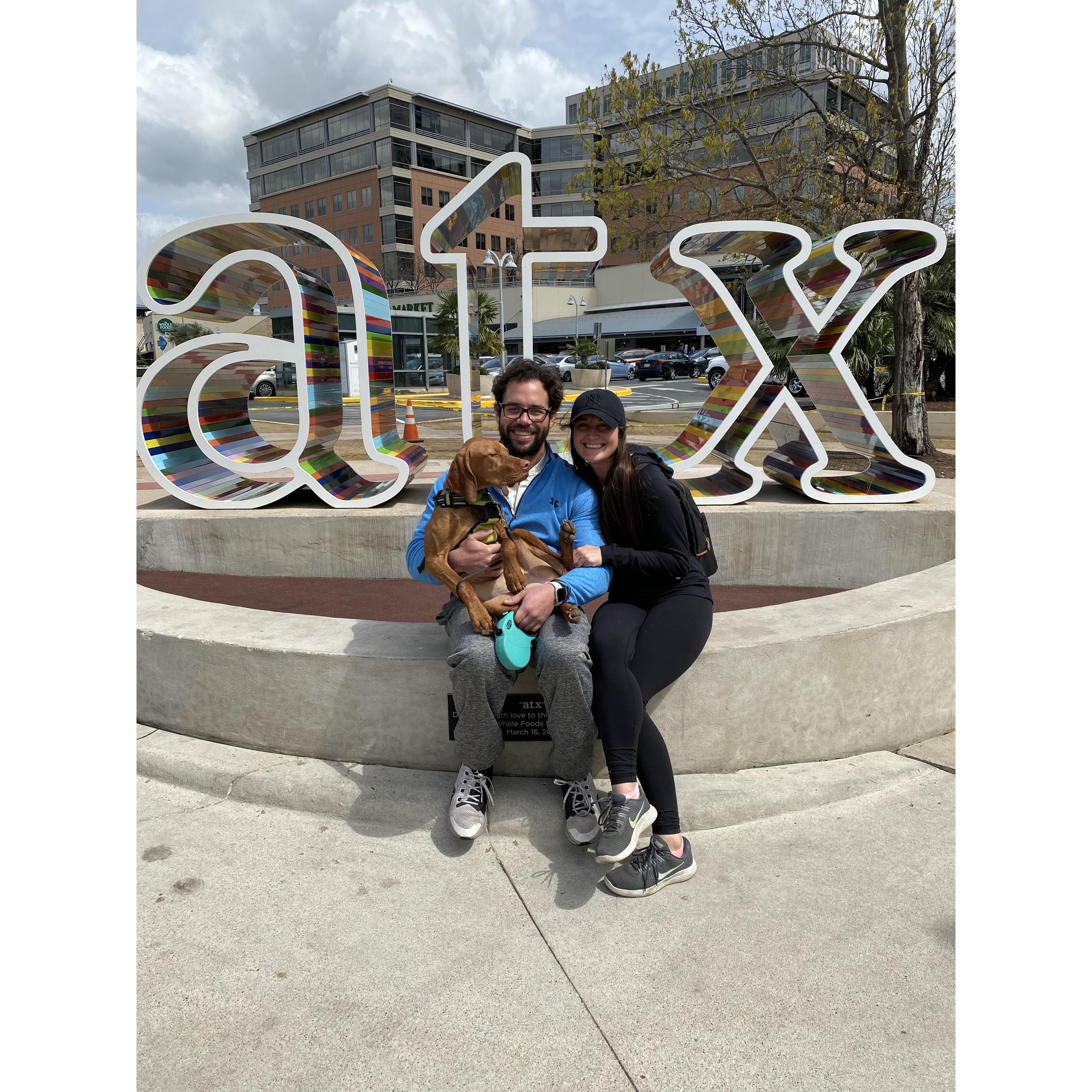 Exploring downtown Austin, TX