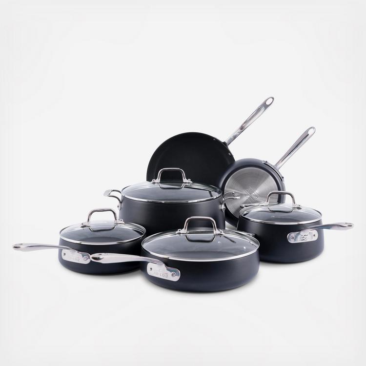 All-Clad, HA1 Expert Hard Anodized Nonstick 10-Piece Cookware Set
