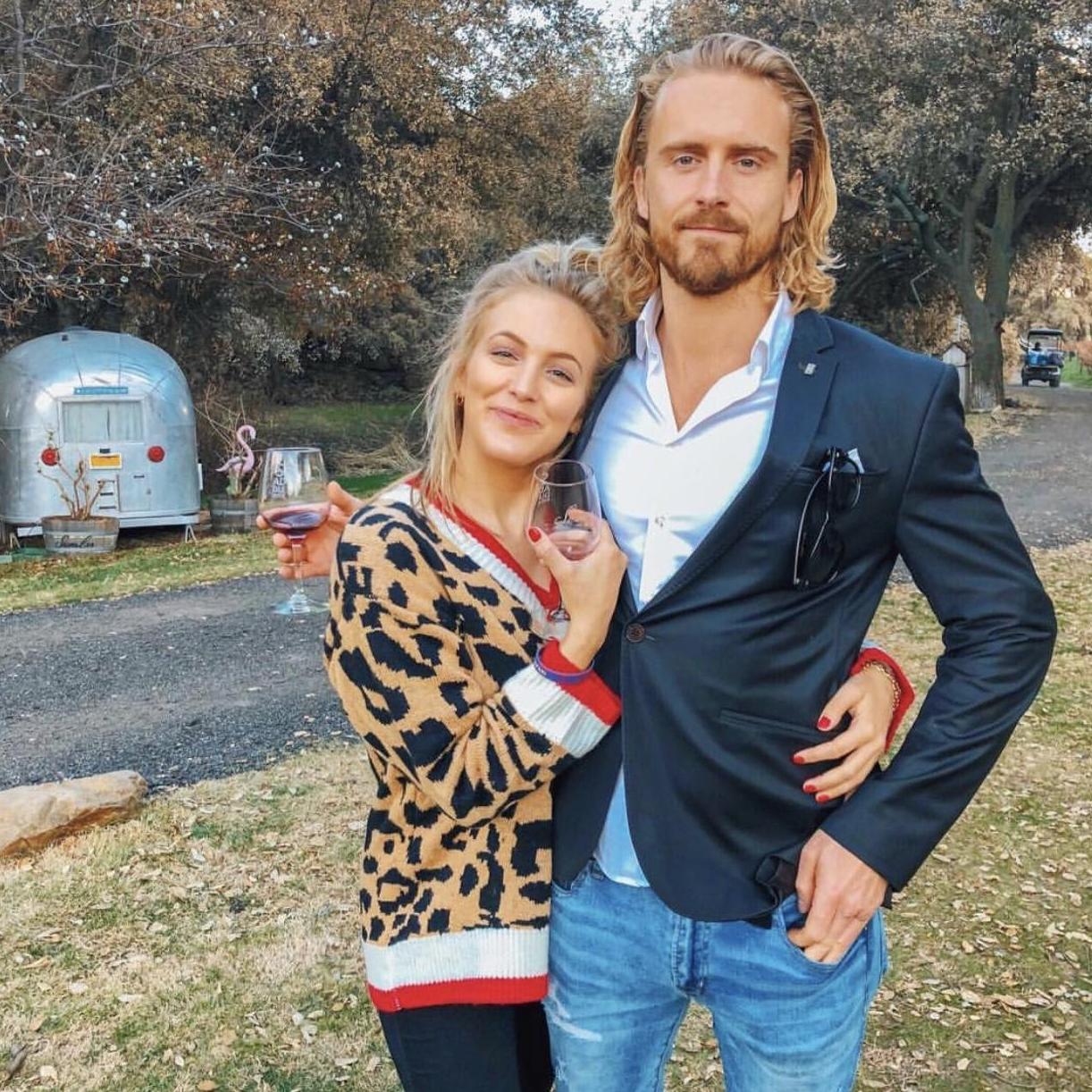 At Malibu Wine Safari during our LA Christmas 2018 with Vanessa's family.