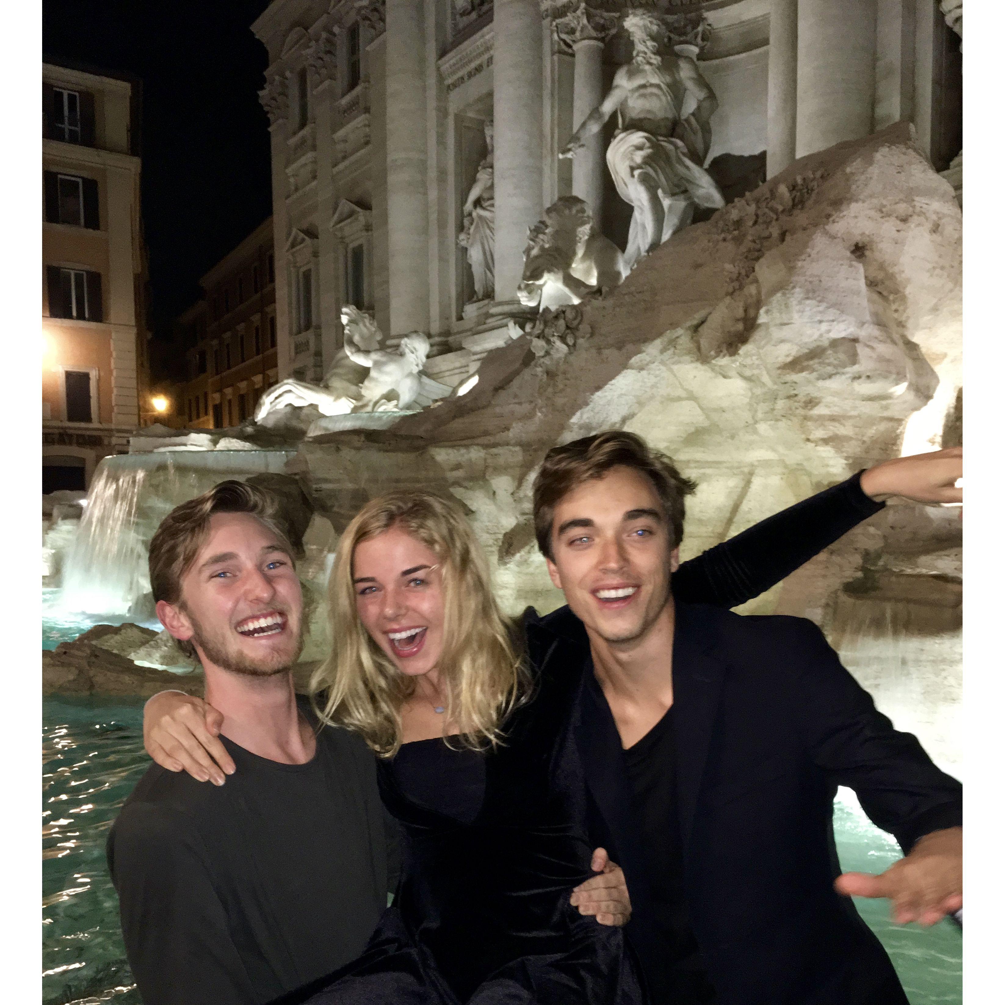 An abroad meet up in Rome