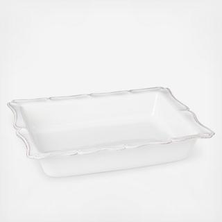 Berry & Thread Scallop Rectangular Baker