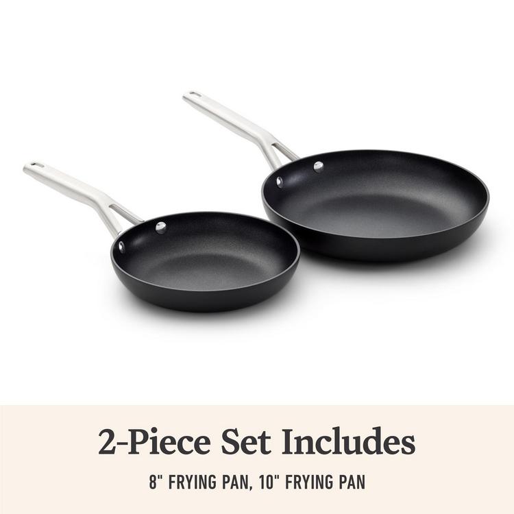 Calphalon ノンスティック フライパン 2個セット Calphalon, Hard-Anodized Nonstick 2-Piece Fry Pan Set | Zola