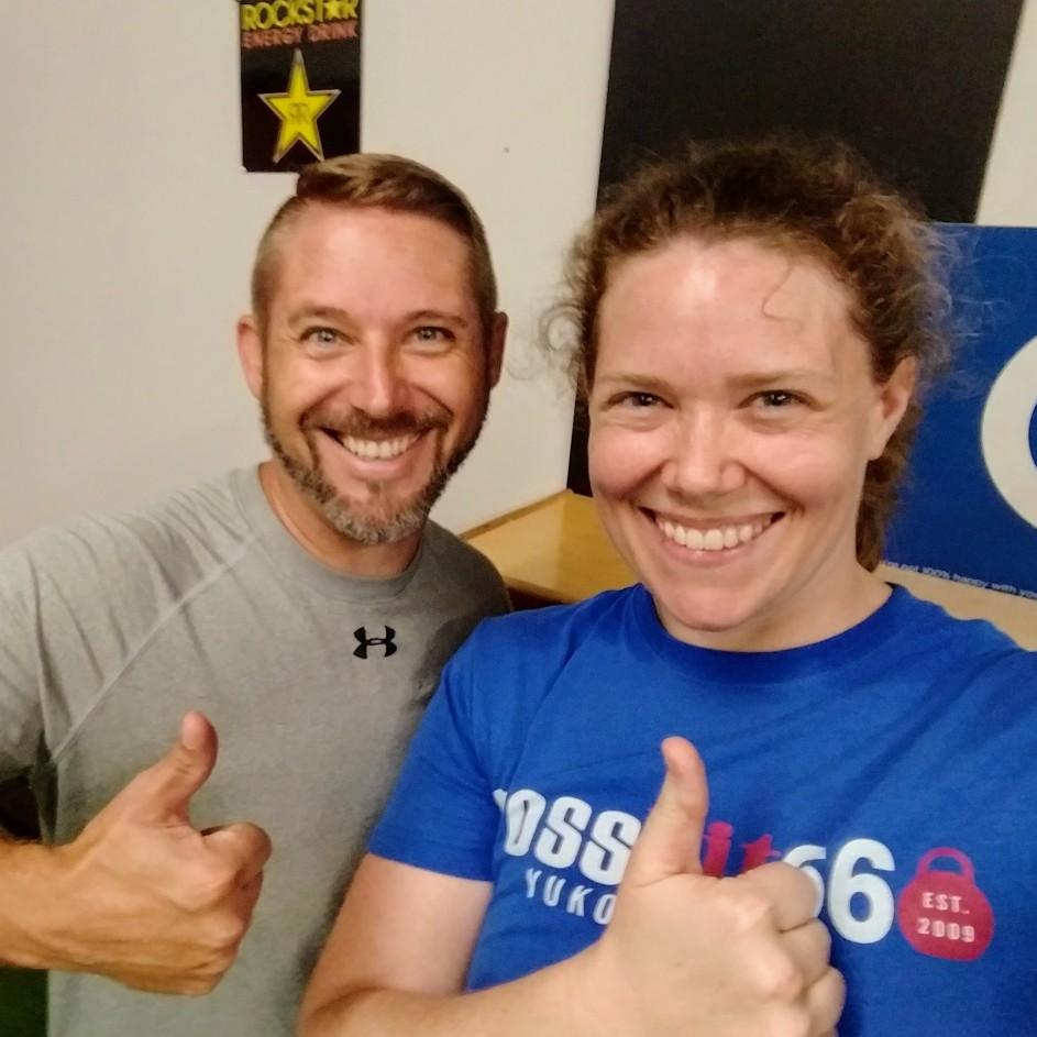 September 2019 - Paul's first CrossFit workout.