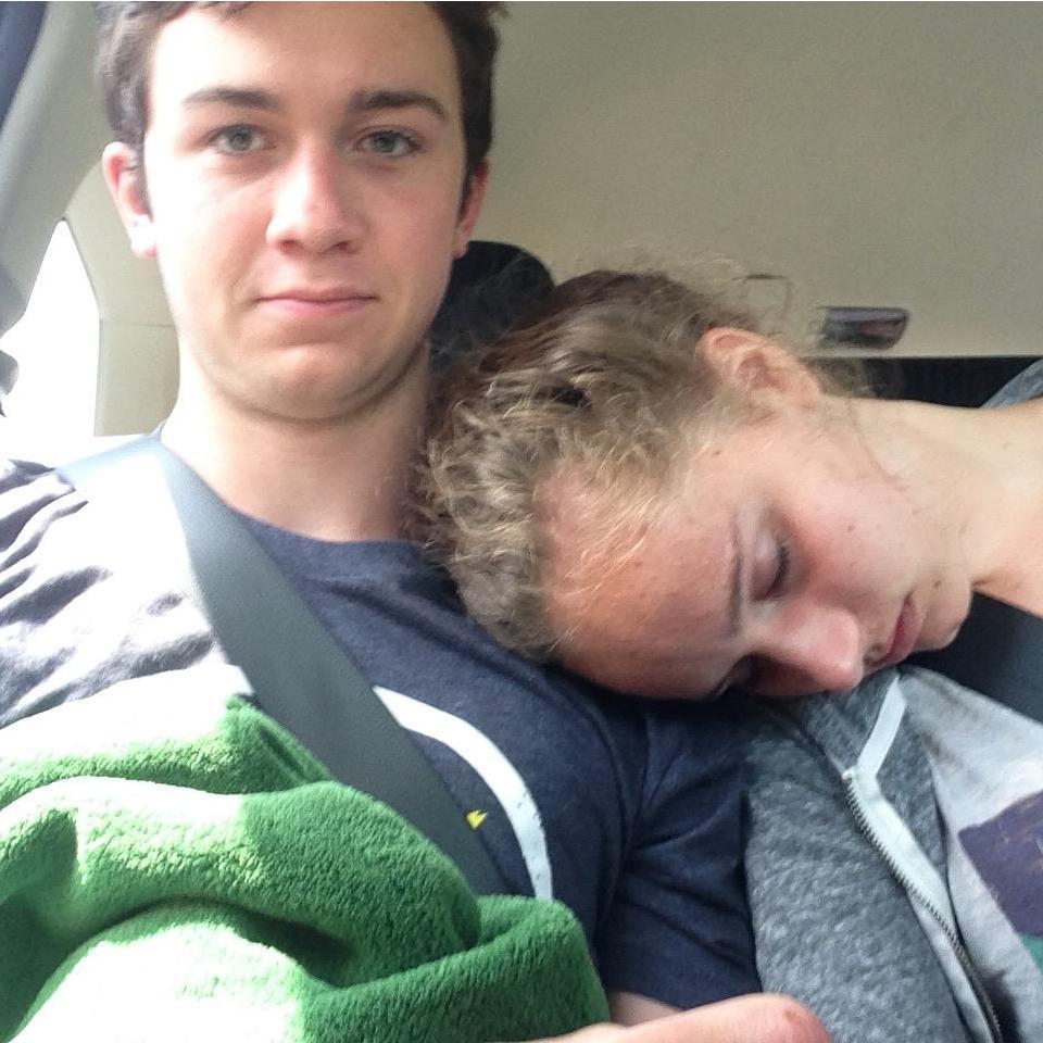 First road trip together. (2014)