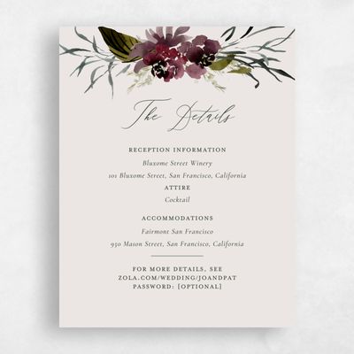 Light Greige, Beige Wedding Enclosure - Holliston