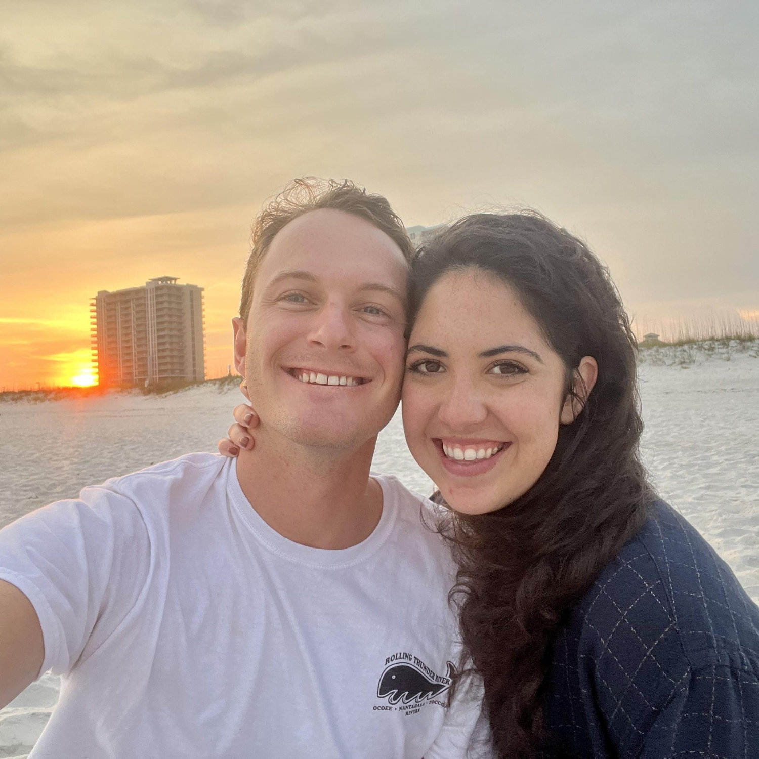 One of Collin and I's many trips to Pensacola Beach!