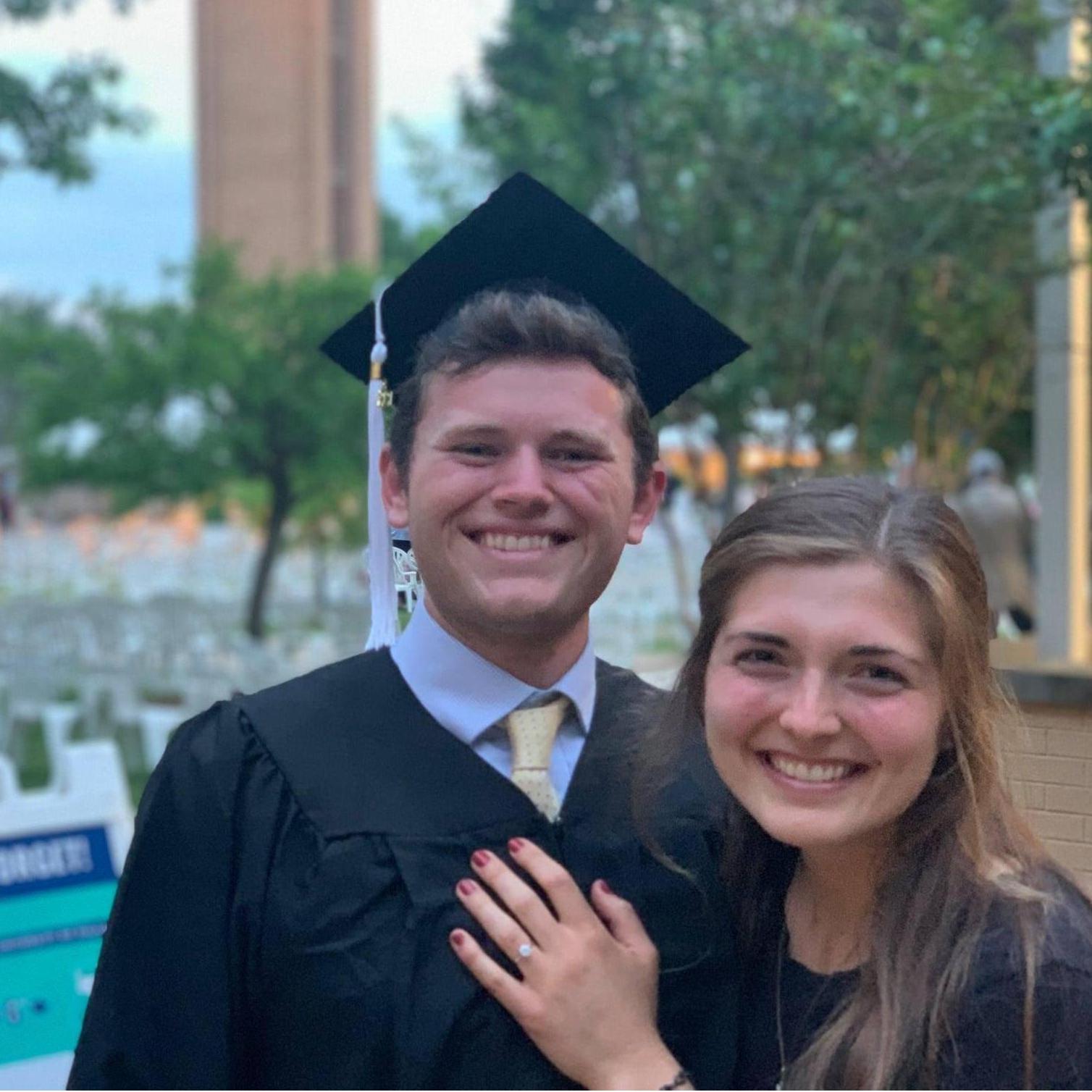 Sam graduated from the University of Dallas in May 2021 in English, and Hailey will be graduating this May in theology!