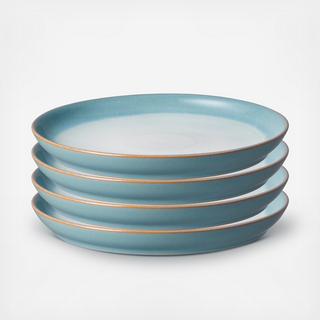 Azure Haze Coupe Salad Plate, Set of 4