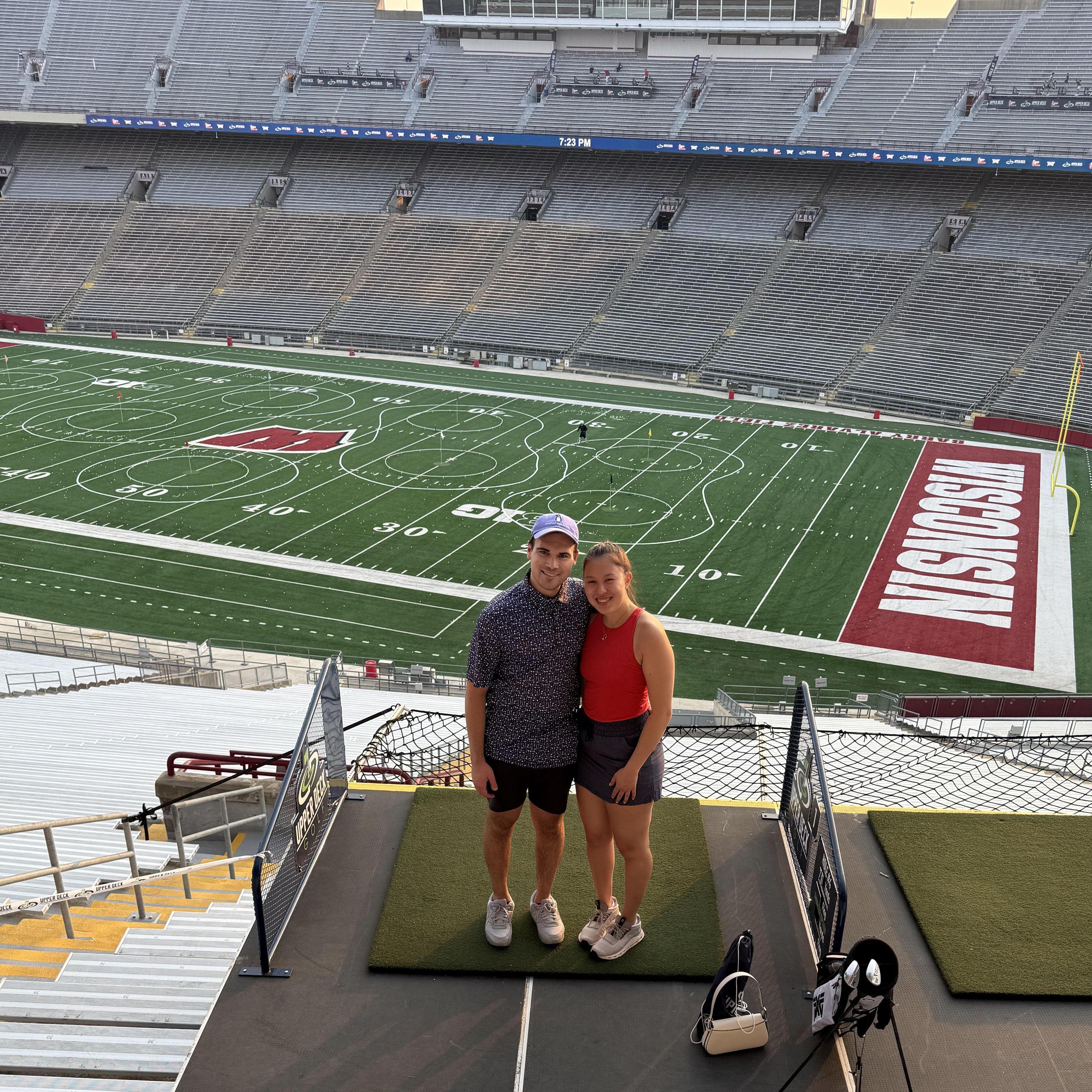 Upper Deck Golf at Camp Randall