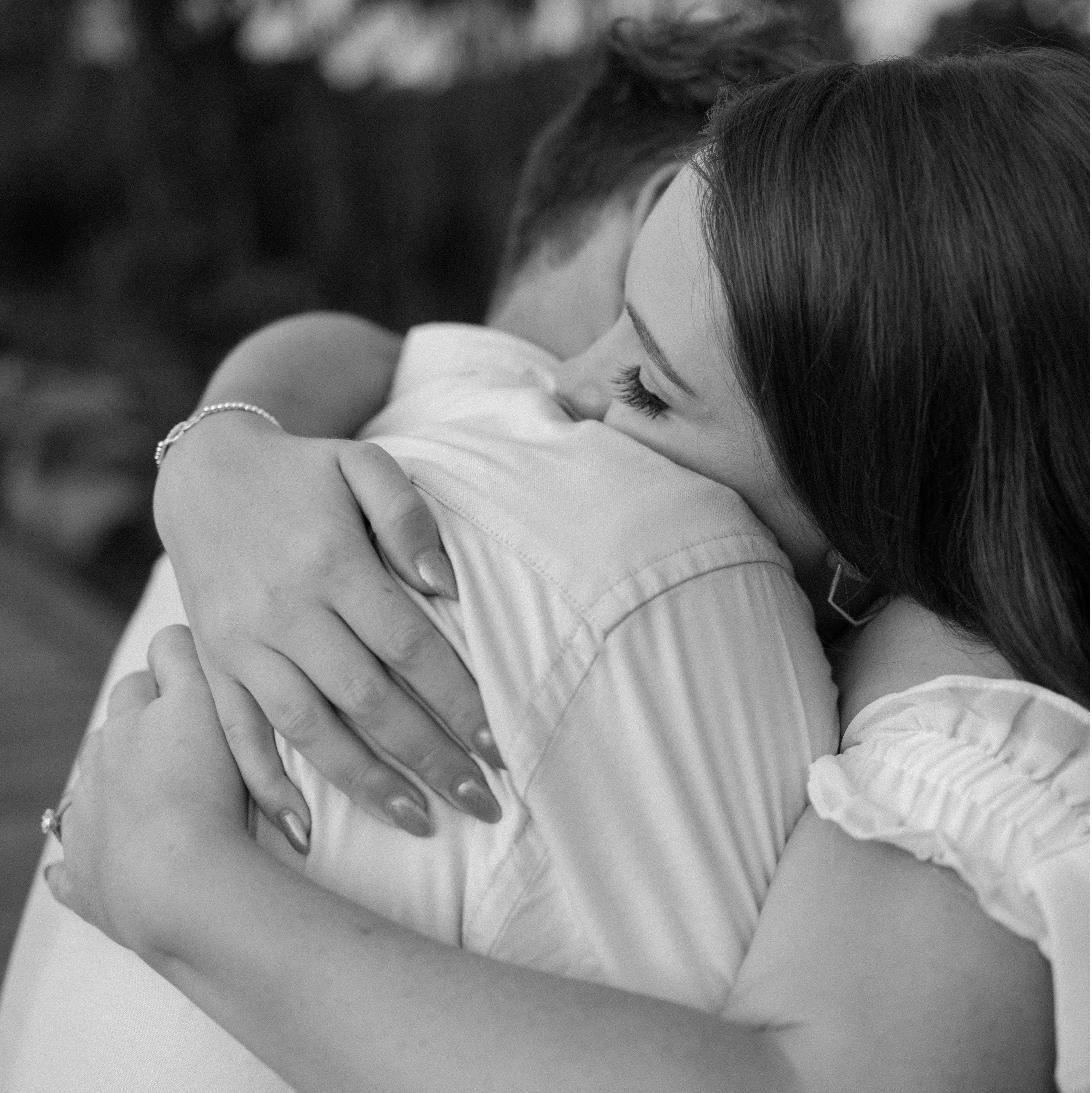 One of my favorite pictures from our engagement session. Josiah gives the best hugs :)