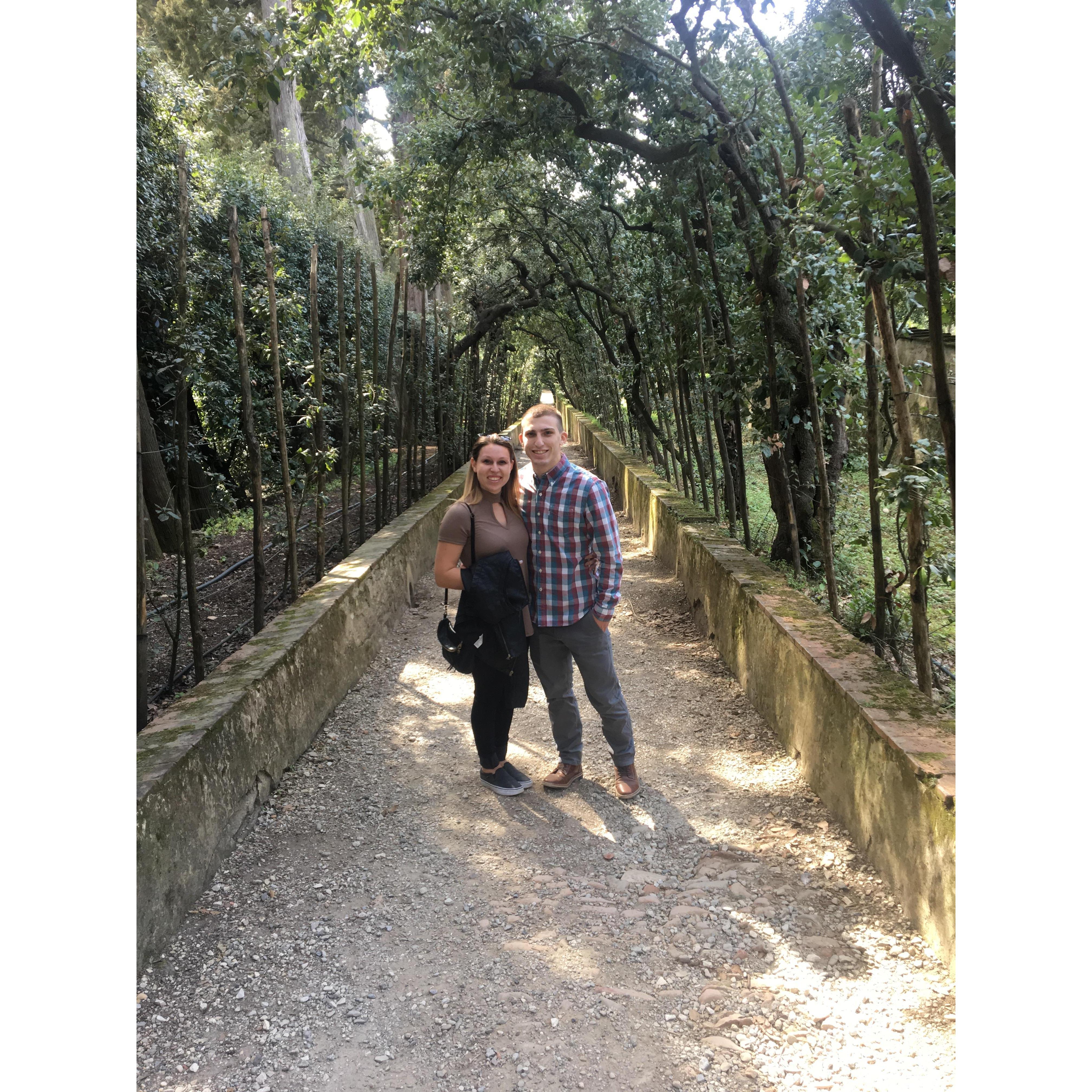 Boboli Gardens in Florence, Italy