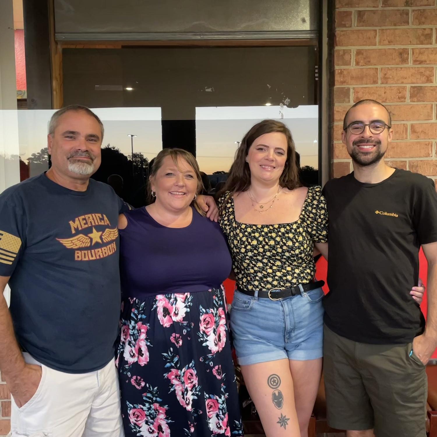 Birthday dinner for Laura’s stepmom