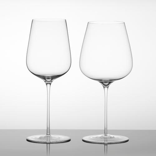 GLASVIN Set of Four Red and White Wine Glasses (Eight Total)