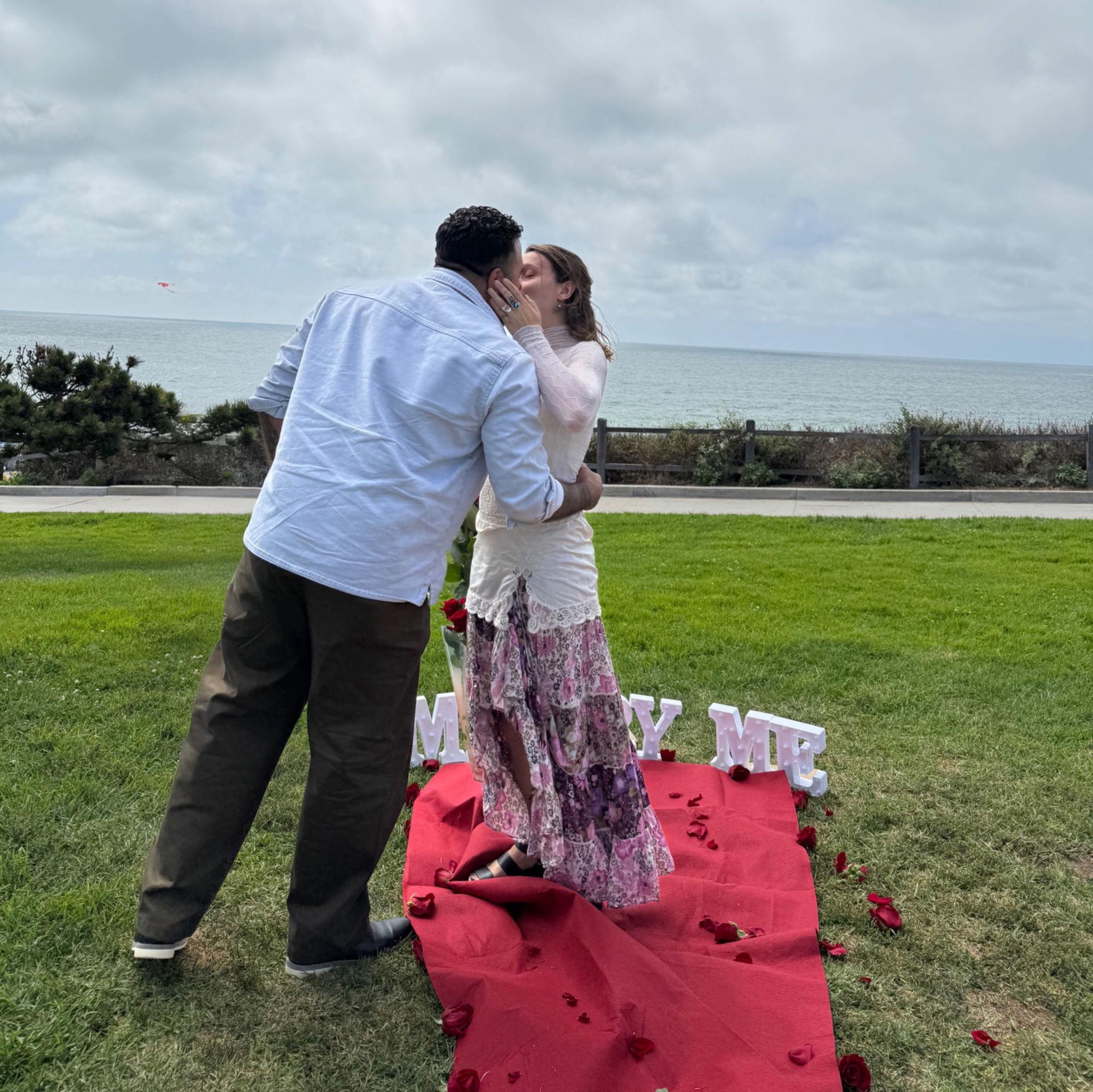 The day we got engaged!