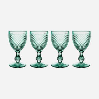 Bicos Water Goblet, Set of 4