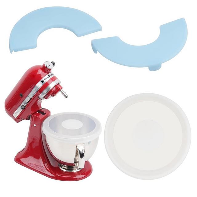 LUVCOSY 3 Pack Silicone Covers Compatible with KitchenAid Tilt-Head Stand Mixer 4.5-5 Quart Stainless Steel Mixer Bowls, for KitchenAid Accessory, Dishwasher Freezer Microwave Safe (Bowl NOT included)